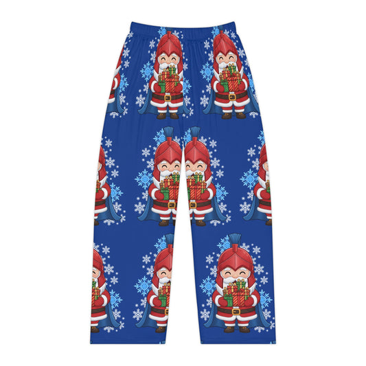 Spartan Santa Women's Blue Pajama Bottoms