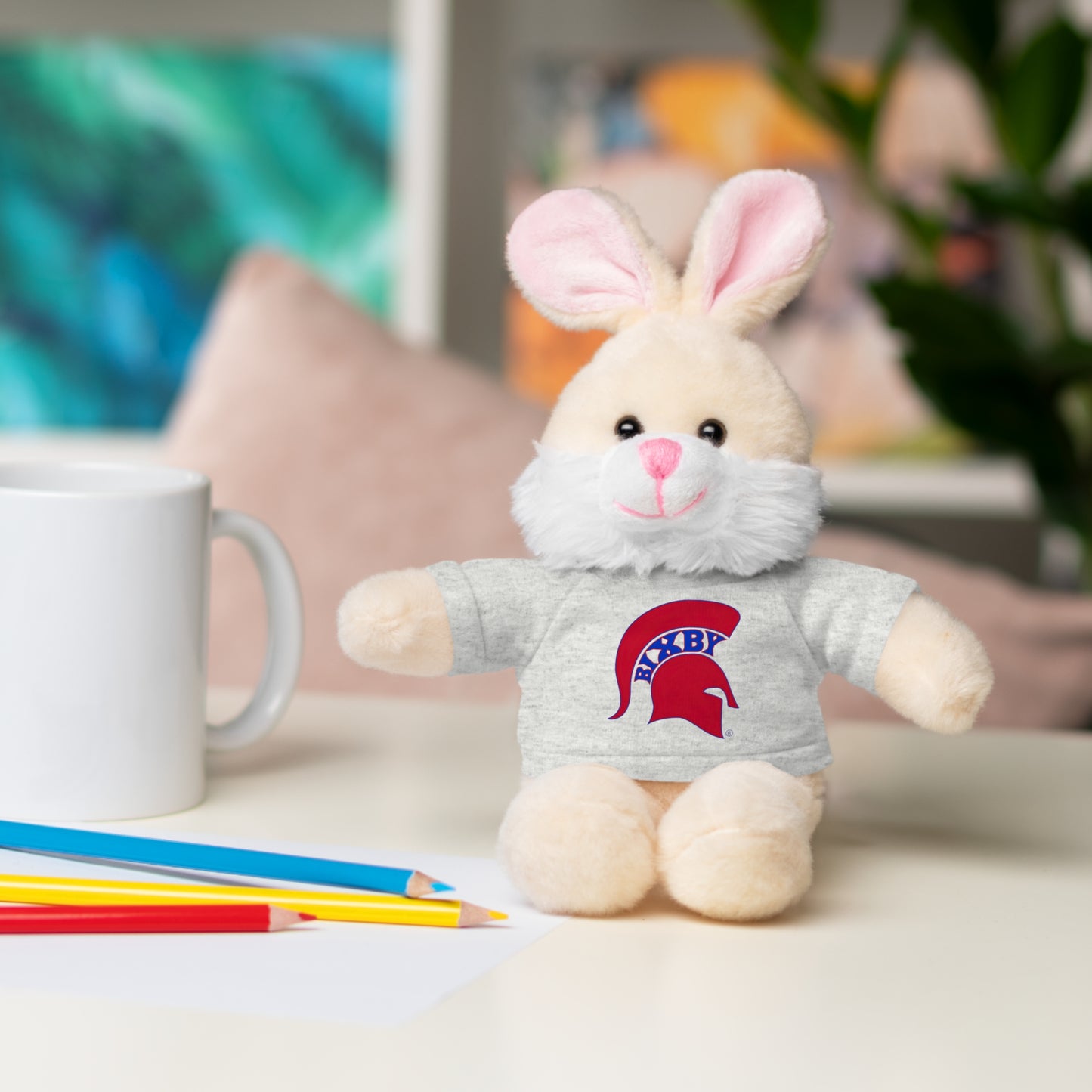 Spartan Stuffed Animal Logo