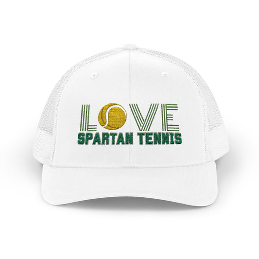 Bixby Spartan Tennis Embroidered Trucker Snapback