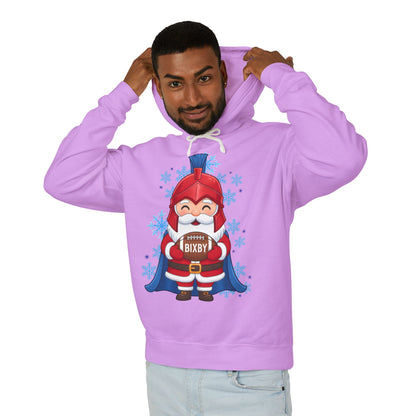 Spartan Football Santa Premium Comfort Colors Hoodie