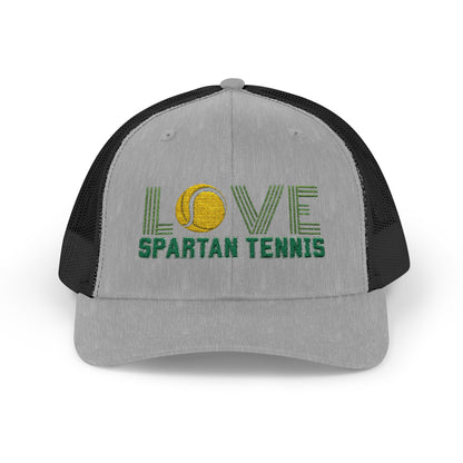 Bixby Spartan Tennis Embroidered Trucker Snapback