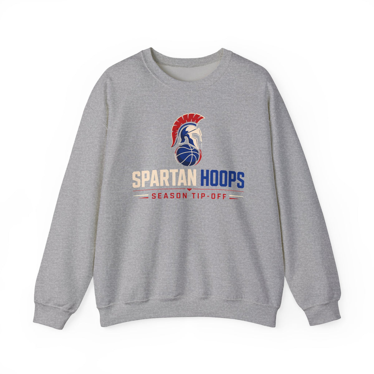 Bixby Spartans Hoops - Season Tip-Off Basketball Pullover Sweatshirt
