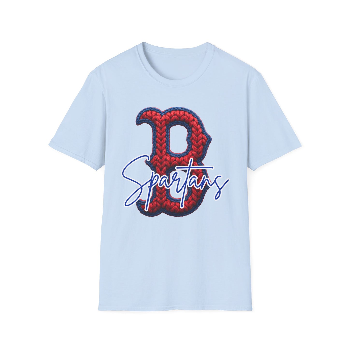 Spartans Script 'B' Logo Softsyle Tee