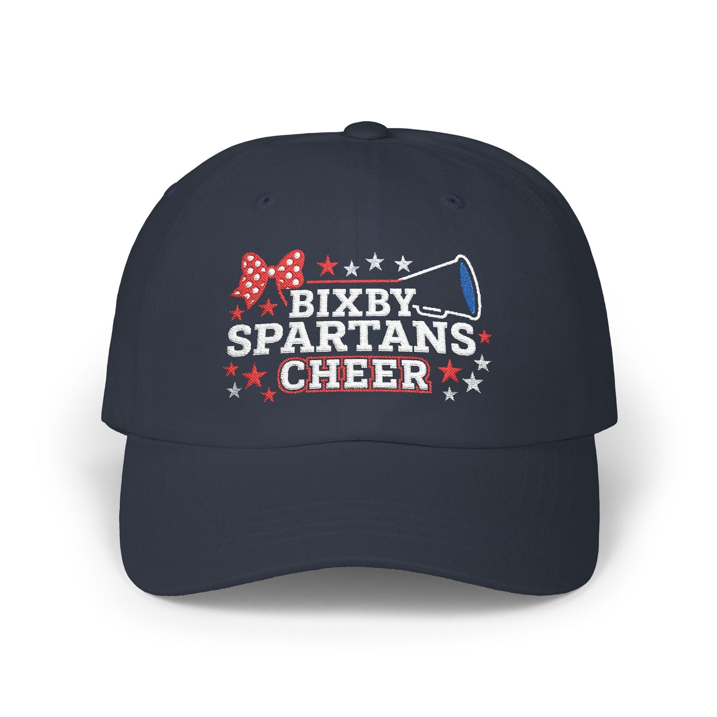 Bixby Spartans Cheer Embroidered Classic Ballcap