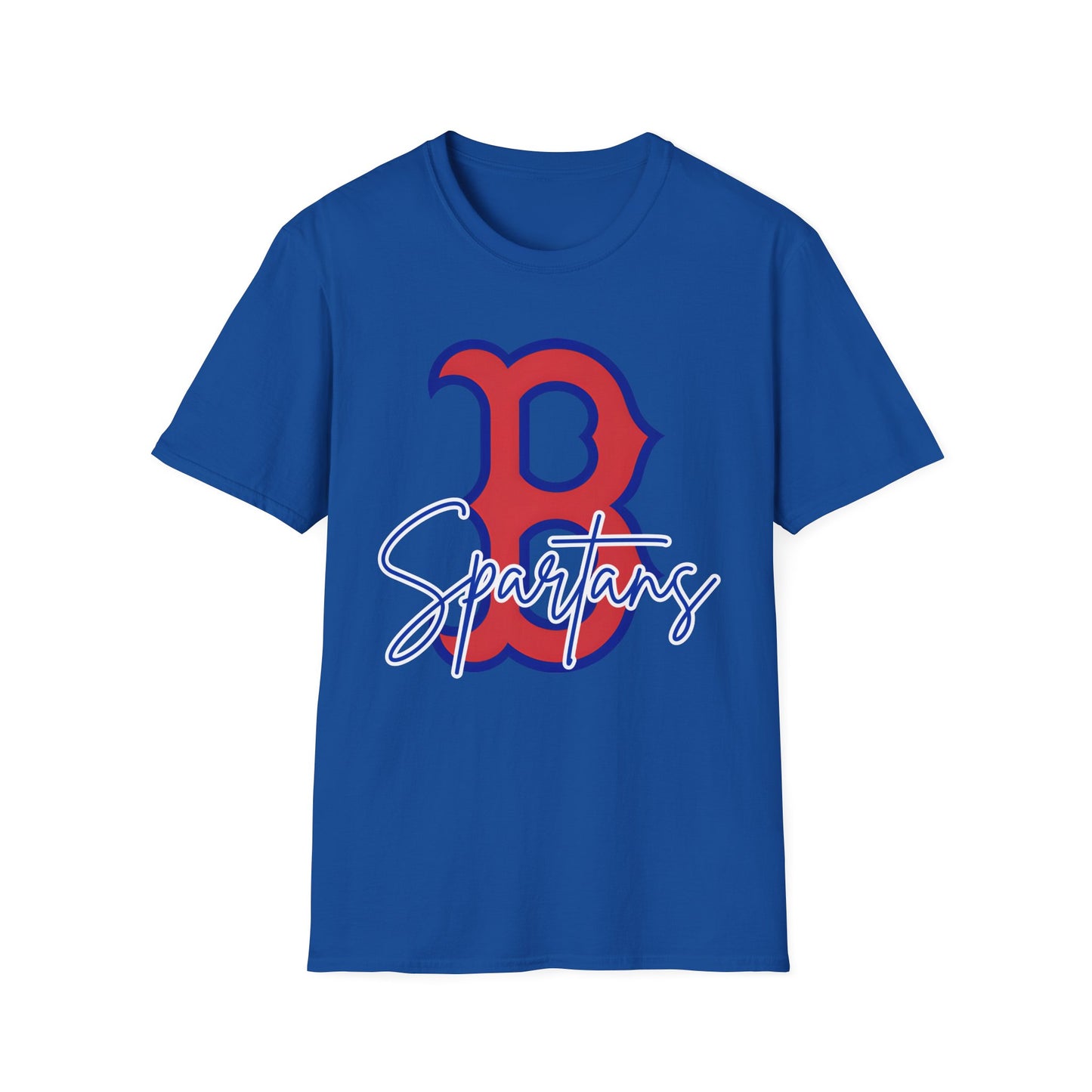 Spartans Script 'B' Softstyle Gildan Tee