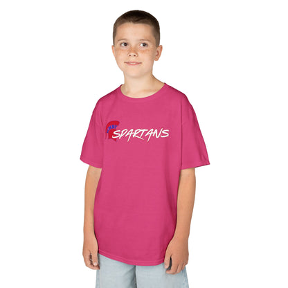 Spartans Red Logo Youth Gildan Tee