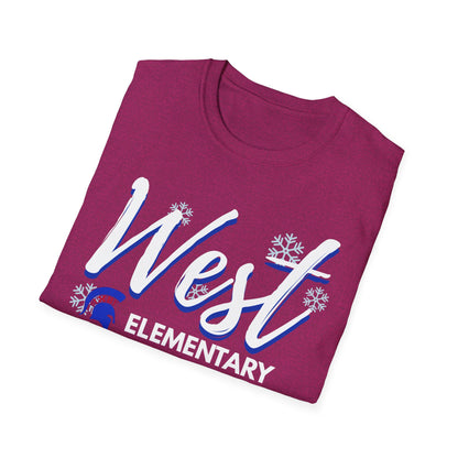 Bixby Spartan West Elementary Snow Day Softstyle Tee