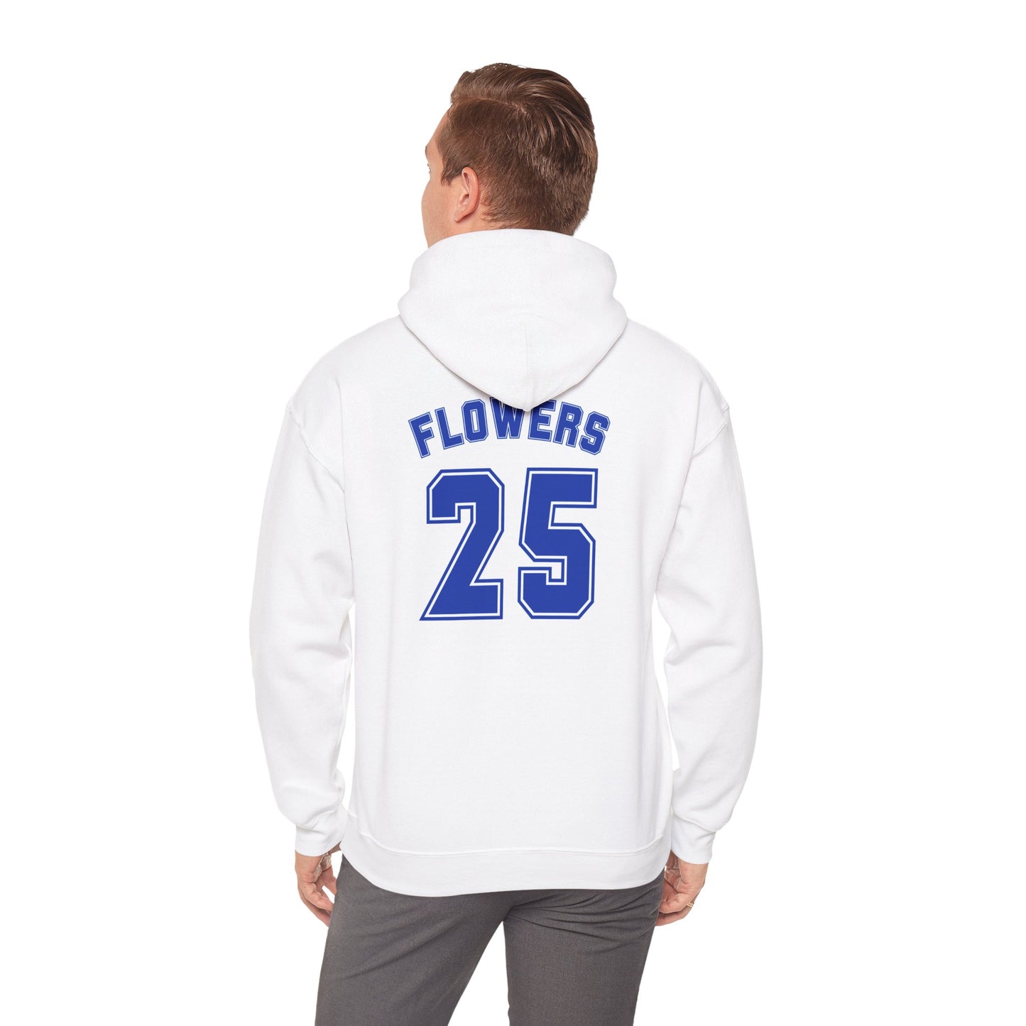 Bixby Spartans Basketball Gildan Hoodie with Back Player Print