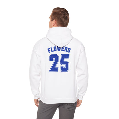 Bixby Spartans Basketball Gildan Hoodie with Back Player Print