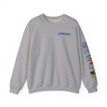 Megawatt EV RV Crewneck Sweatshirt — Electric Motorhome Graphic