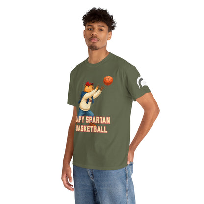 Capy Spartan Basketball Gildan Tee