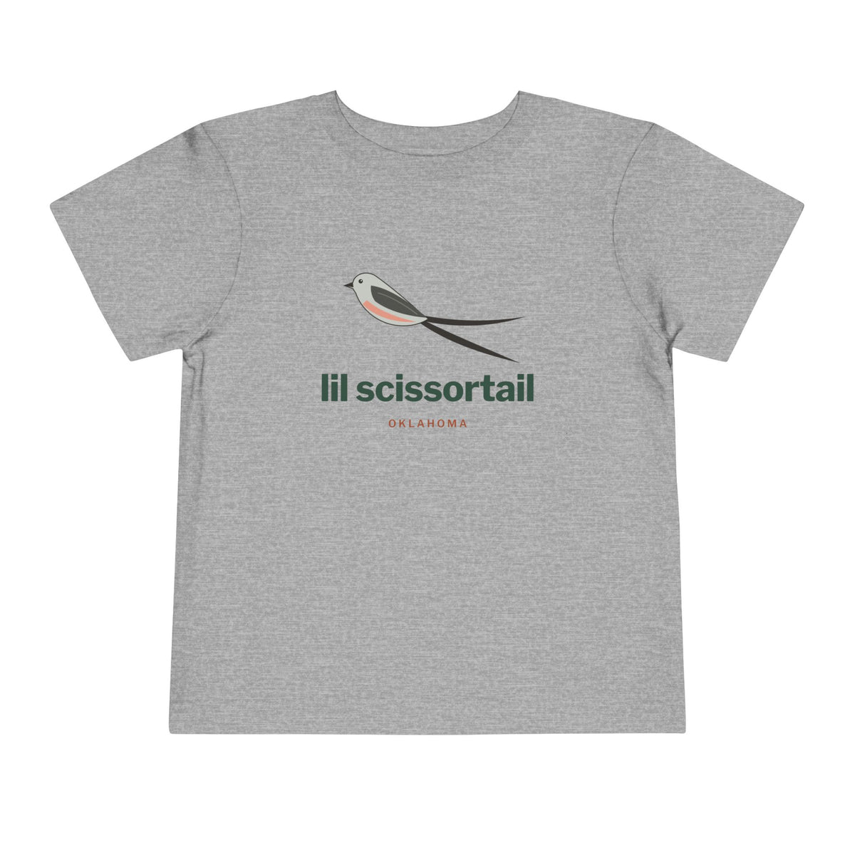 lil scissortail Oklahoma Toddler Tee