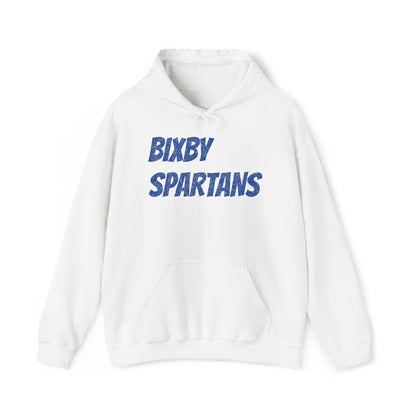 Bixby Spartans Glitter Ink Hoodie - School Spirit Pullover for Students & Fans