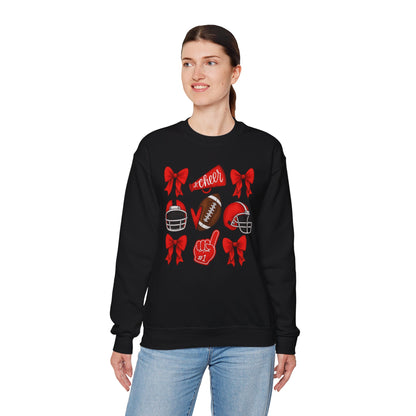 Bixby Spartan Cheer & Football Gildan Sweatshirt