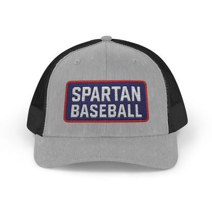 Spartan Baseball Embroidered Trucker Hat