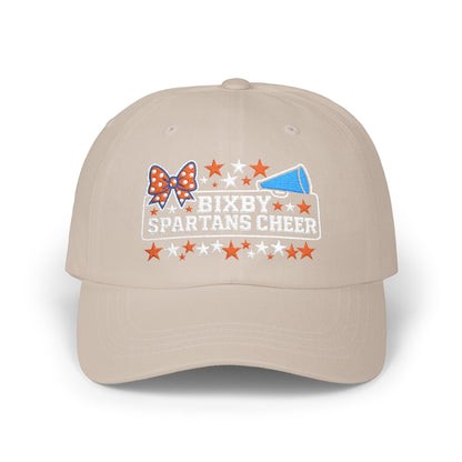 Bixby Spartans Cheer Embroidered Classic Ballcap