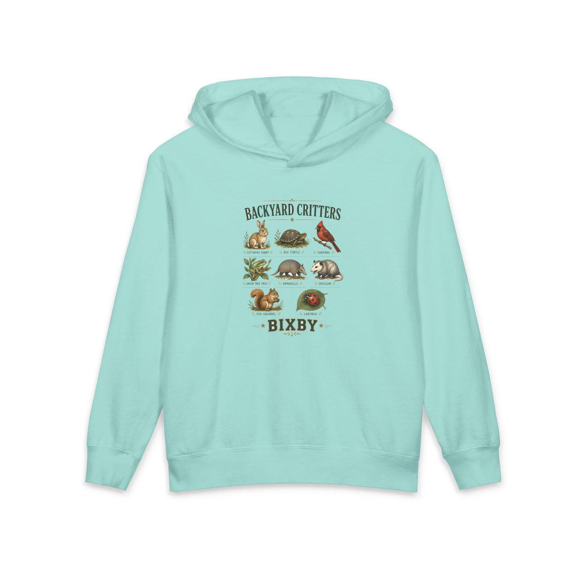 Backyard Critters Youth Hoodie