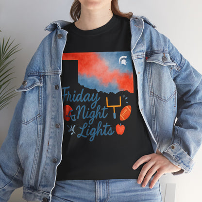 Friday Night Lights Bixby OK Watercolor Gildan Tee