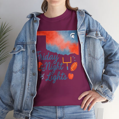 Friday Night Lights Bixby OK Watercolor Gildan Tee