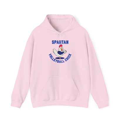 Bixby Spartan Volleyball Chick Gildan Hoodie