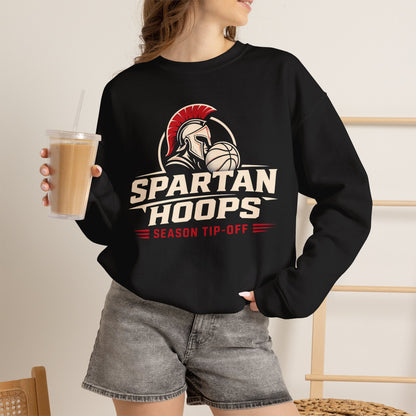 Bixby Spartans Hoops - Season Tip-Off Basketball Pullover Sweatshirt