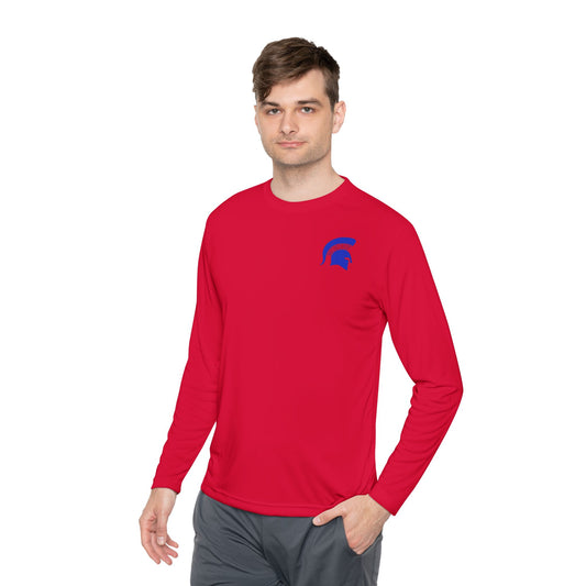 Spartan Blue Logo Long-Sleeve Sport-Tek Pullover