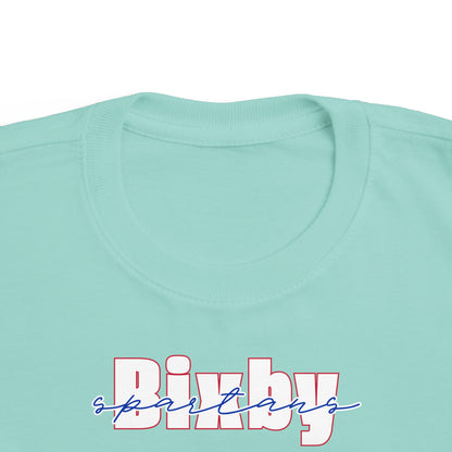 Bixby Spartans Cursive Rabbit Skins Tee
