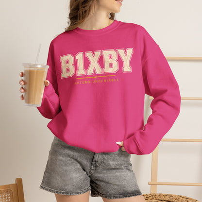 Bixby Spartans Soft Neutral Logo Pullover Sweatshirt