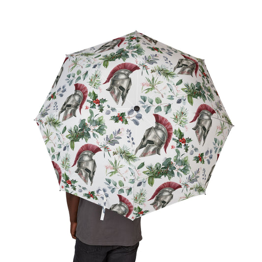 Bixby Spartan Festive Print Umbrella