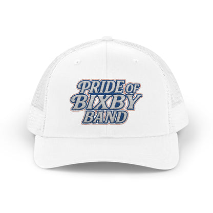 Pride of Bixby Band Embroidered Trucker Snapback