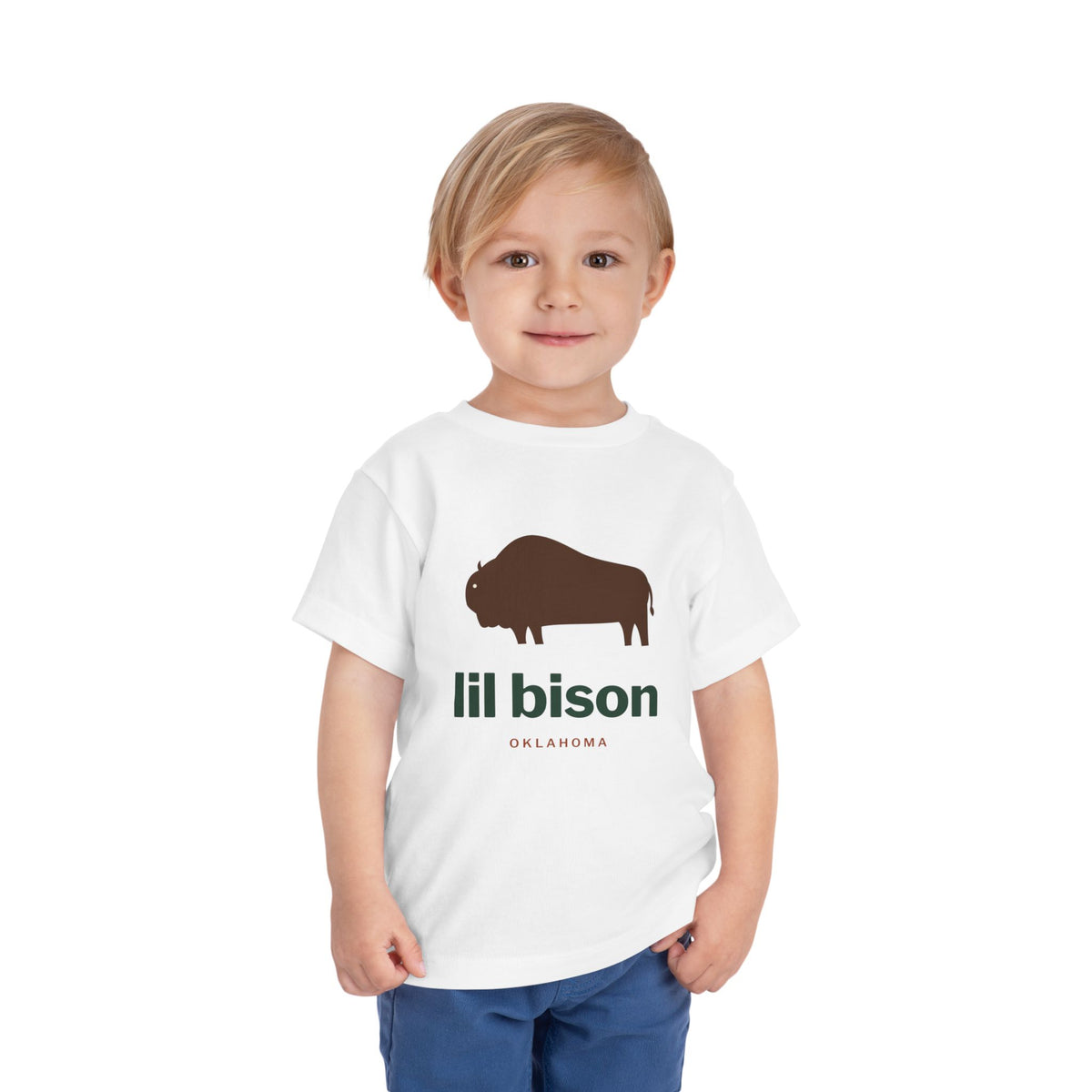 lil bison Oklahoma Toddler Tee