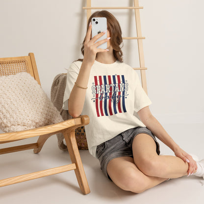 Bixby Spartan Patriotic Gildan Tee