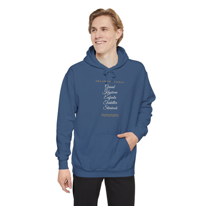 Oklahoma Lakes Hoodie | Comfort Colors
