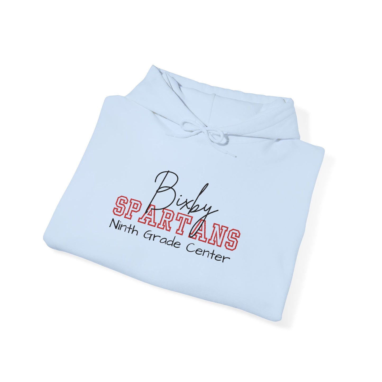 Embroidered Personalized Bixby Spartans Gildan Hoodie