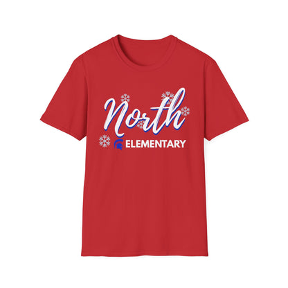 Bixby Spartan North Elementary Snow Day Softstyle Tee