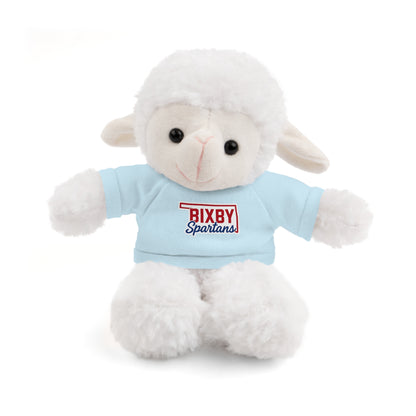 Bixby Oklahoma Spartan Stuffed Animal Logo