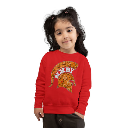 Bixby Spartan Gingerbread Toddler Rabbit Skins Sweatshirt
