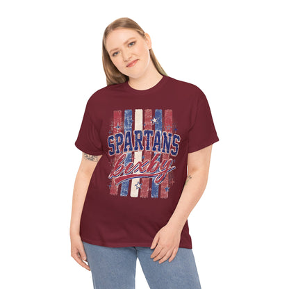 Spartans Bixby Patriotic Tee