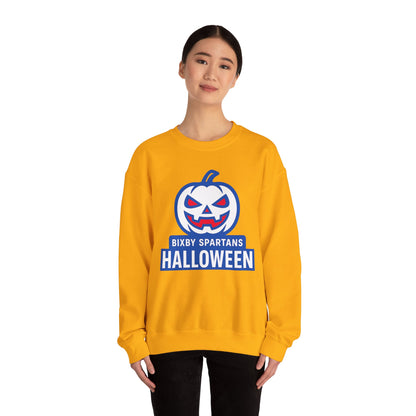 Bixby Spartans Halloween Gildan Sweatshirt