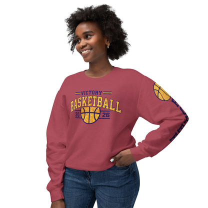 Victory Basketball Crewneck Comfort Colors Sweatshirt
