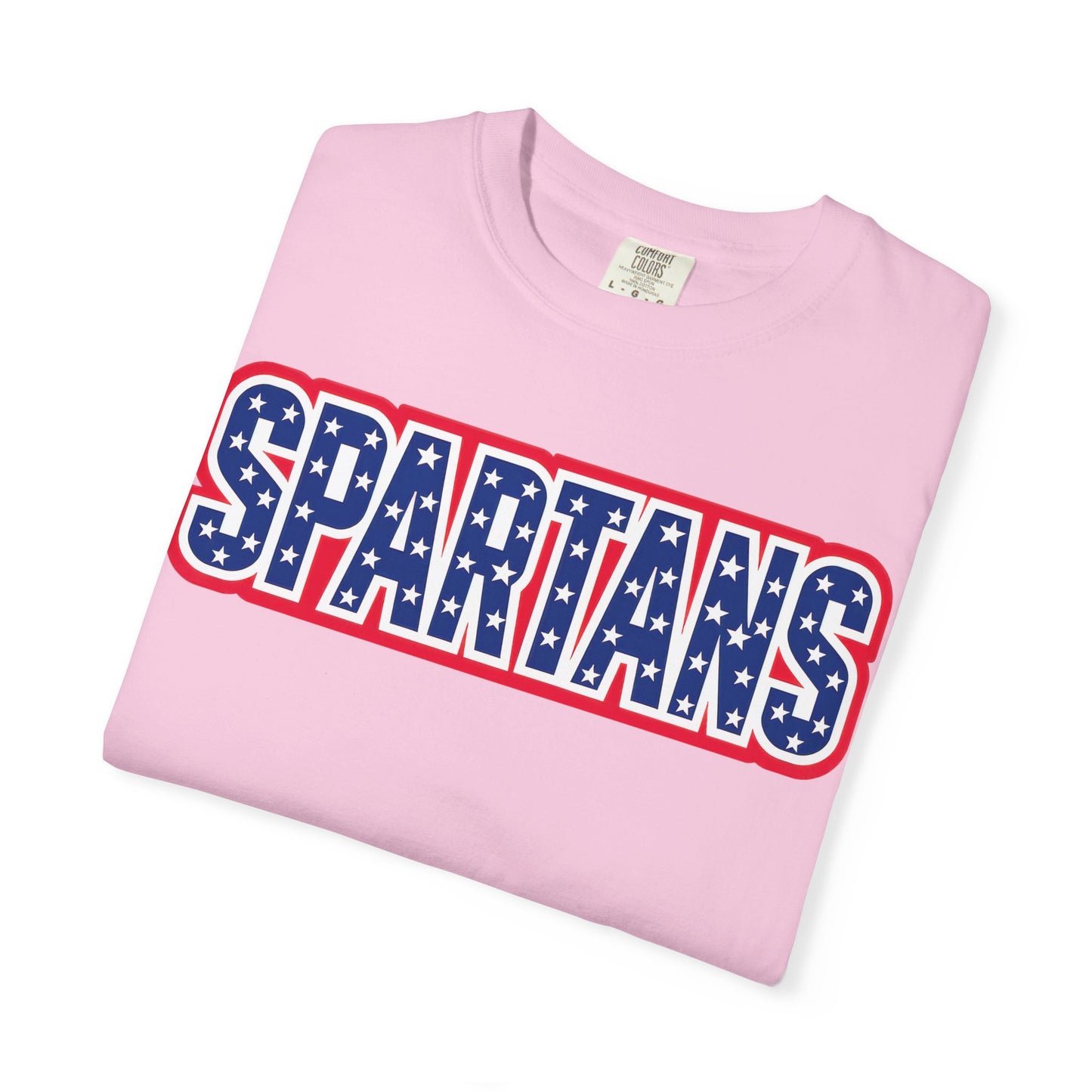 Spartans Patriotic Comfort Colors Tee