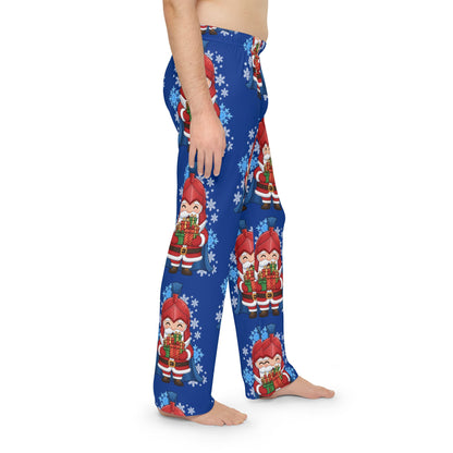 Spartan Santa Blue Men's Pajama Bottoms