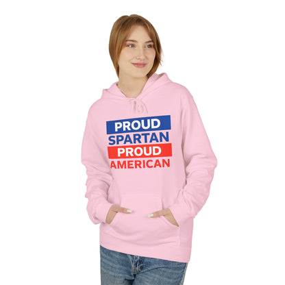 Proud Spartan Proud American Gildan Hoodie