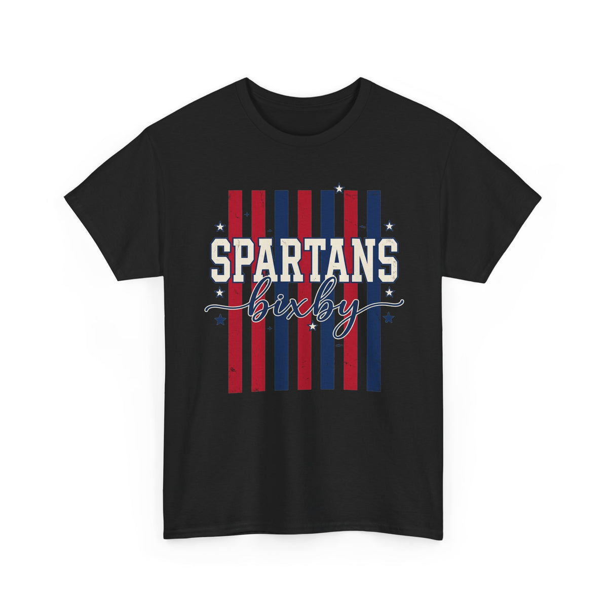 Bixby Spartans Patriotic Tee