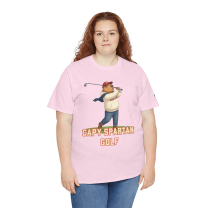 Capy Spartan Golf Gildan Tee