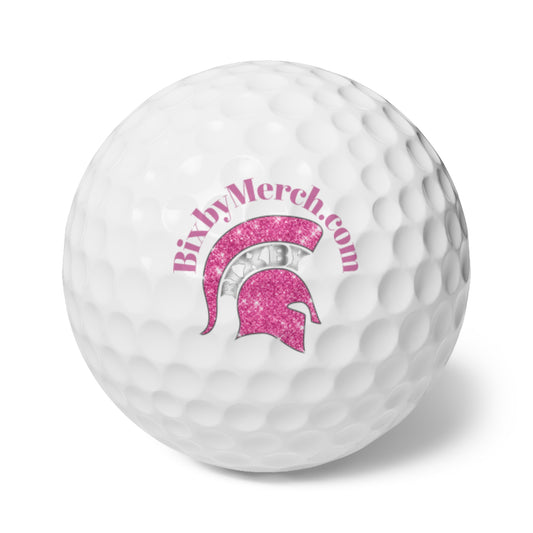 Spartan Pink Bling Golf Ball 6-Pack