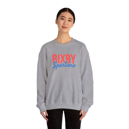 Bixby Spartans Embroidered Gildan Sweatshirt