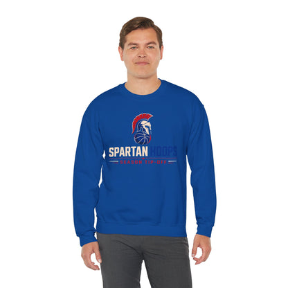 Bixby Spartans Hoops - Season Tip-Off Basketball Pullover Sweatshirt