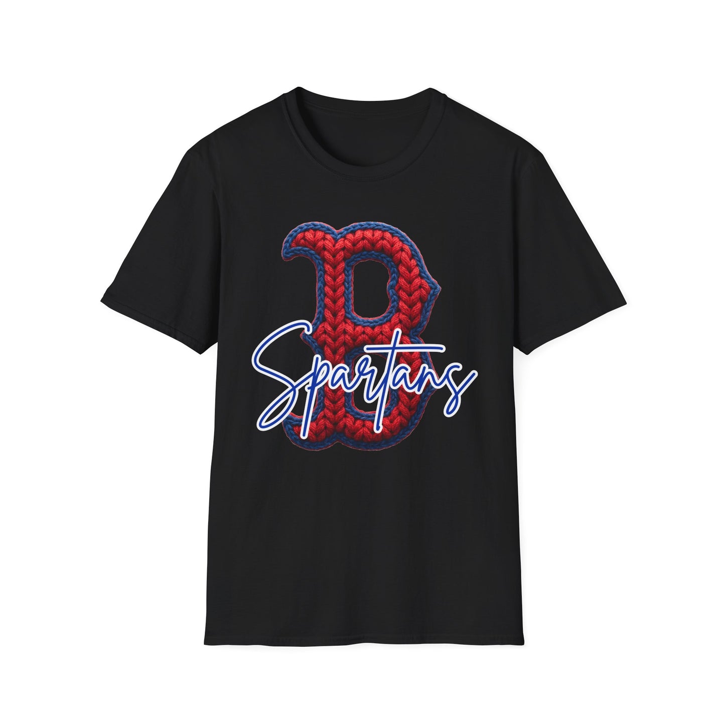 Spartans Script 'B' Logo Softsyle Tee