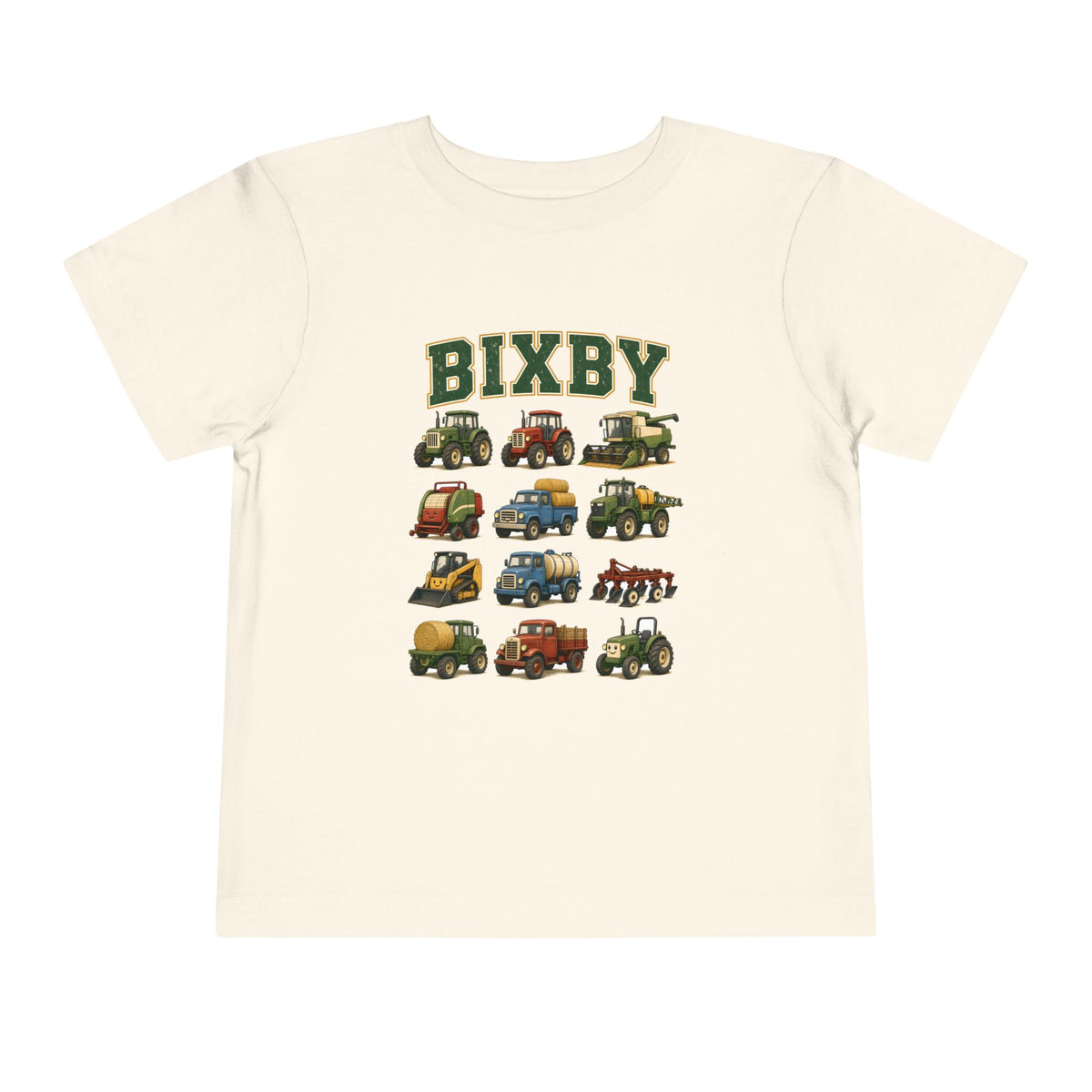 Bixby Farm Machines Toddler Tee